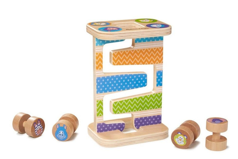 Melissa & Doug: Safari Zig-Zag - Wooden Tower