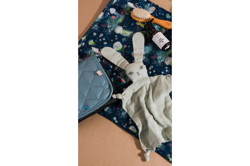 Nestling: Waterproof Quilted Change Mat - Under the Sea