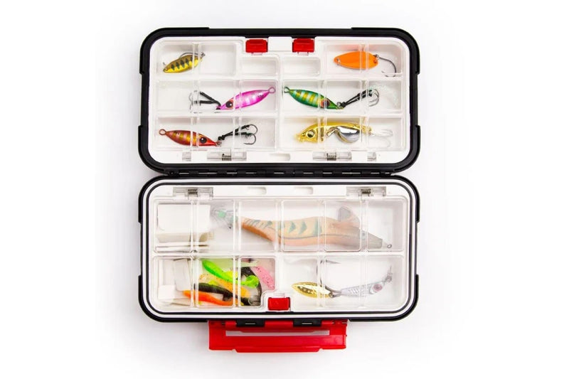 Fishing Tackle Box Waterproof Double Sided Multifunctional