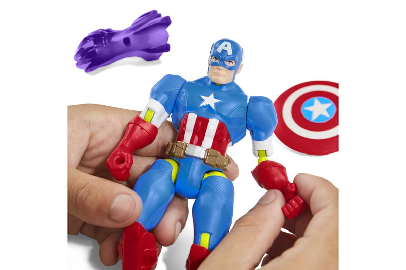 Mixmashers: Marvel Captain America - 5" Action Figure