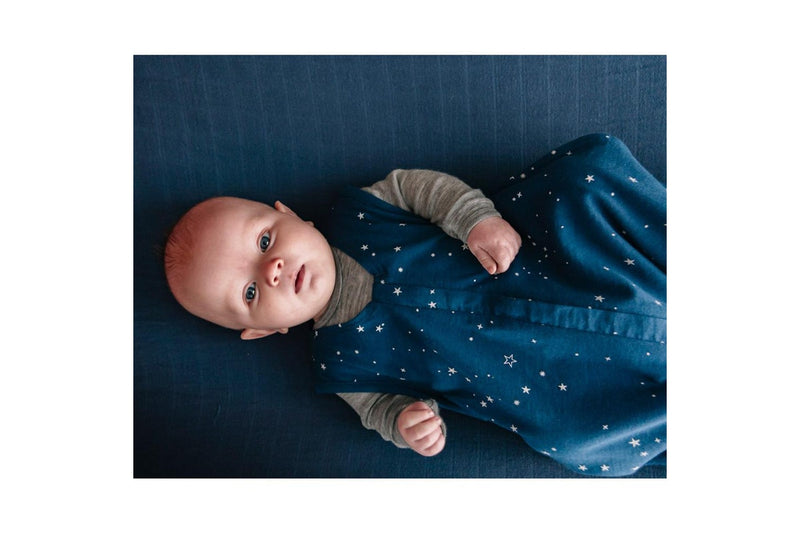 Woolbabe: Summer Merino/Organic Cotton Sleeping Bag - Tekapo Stars (2-4 Years)