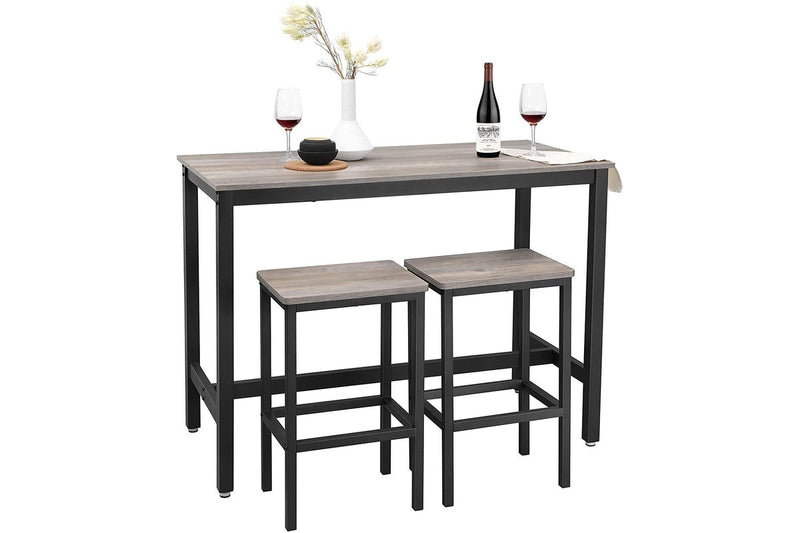 Vasagle Dining Bar Table Set - Greige