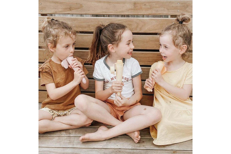 Haakaa: Silicone Ice Pop Mould - Apricot