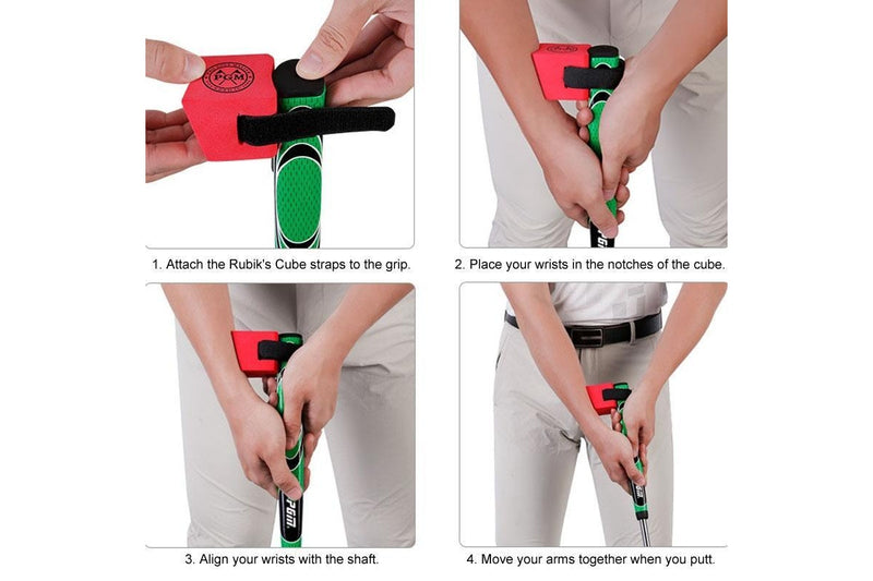 Jzq031 Putter Wrist Fixer Auxiliary Practice Set For Beginners Golf Posture Corrector