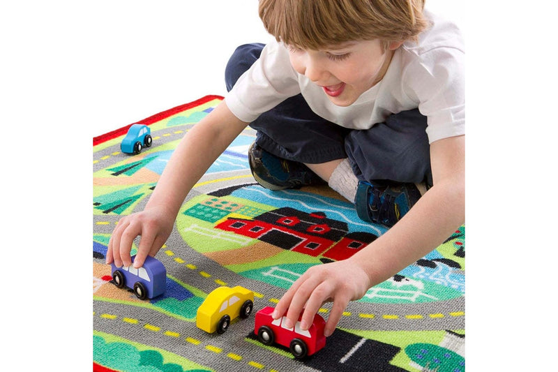 Melissa & Doug: Round the Town - Road Rug