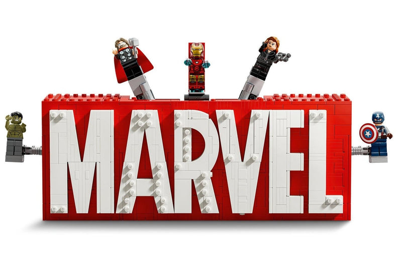 LEGO Marvel: MARVEL Logo & Minifigures - (76313)