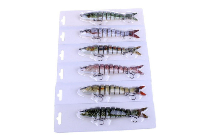 Multi Section Hard Baits For Fishing 13.6cm 18.7g Treble Hook