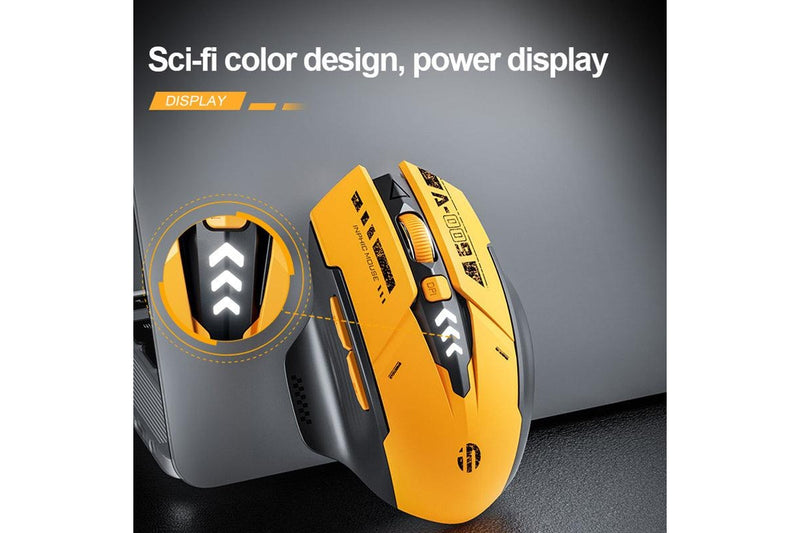 INPHIC A9 2.4G Wireless and Bluetooth Mouse - NZ Stock