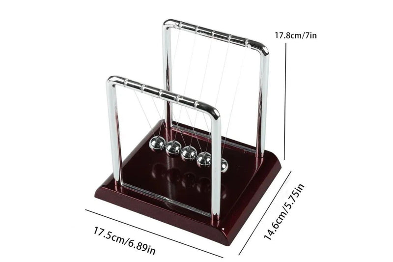 Newton Cradle Balance Steel Balls Physics Science Pendulum Desk Toy For Home Decoration