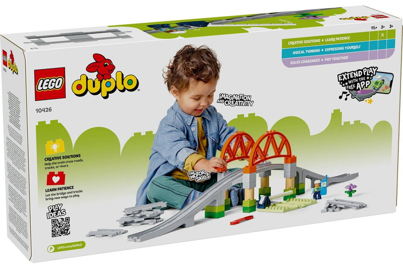 LEGO DUPLO: Train Bridge and Tracks Expansion Set - (10426)