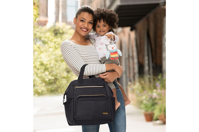 Skip Hop: Main Frame Wide Open Backpack - Charcoal