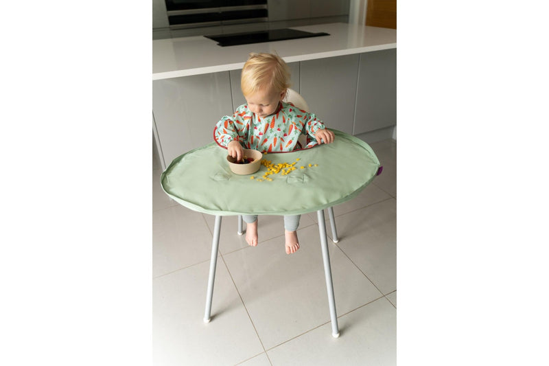 Tidy Tot: Bib & Tray Kit - Sage Green