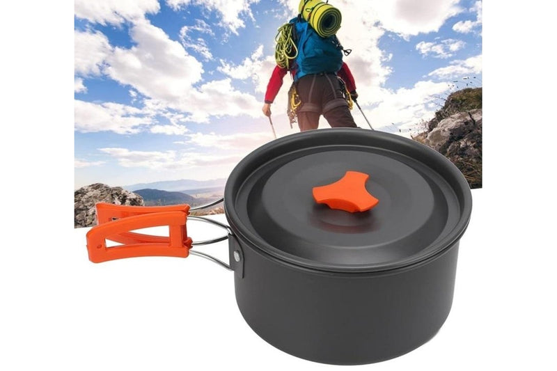 HYPERANGER Aluminum Outdoor Camping Cookware Set