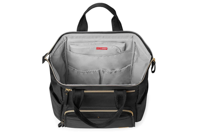 Skip Hop: Main Frame Wide Open Backpack - Black