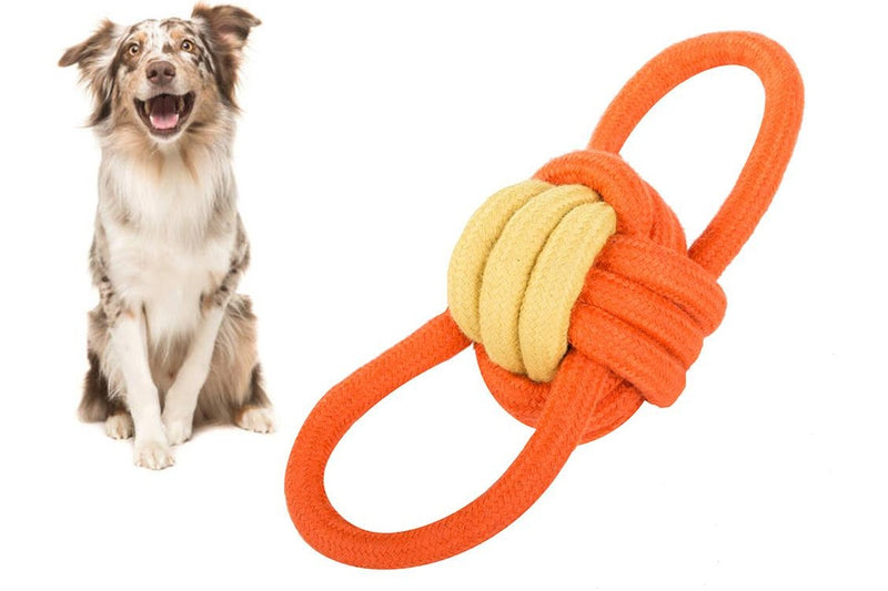 Heavy Duty Rope Dog Pet Toy Tug of War Durable Tough Chew Small to Large Dogs