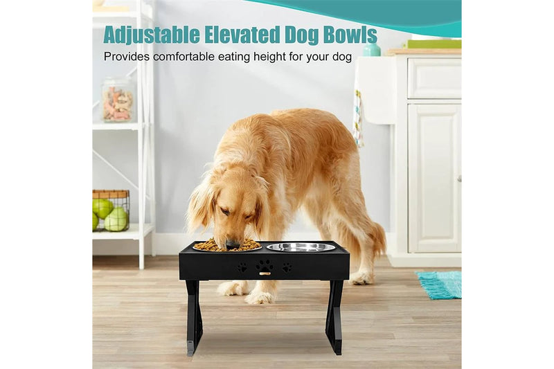 Adjustable Elevated Pet Bowl