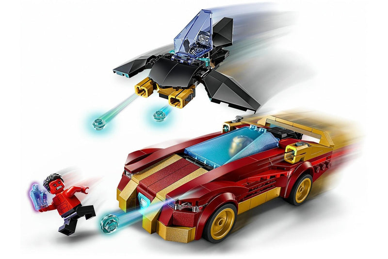 LEGO Marvel: Iron Man Car & Black Panther vs. Red Hulk - (76310)