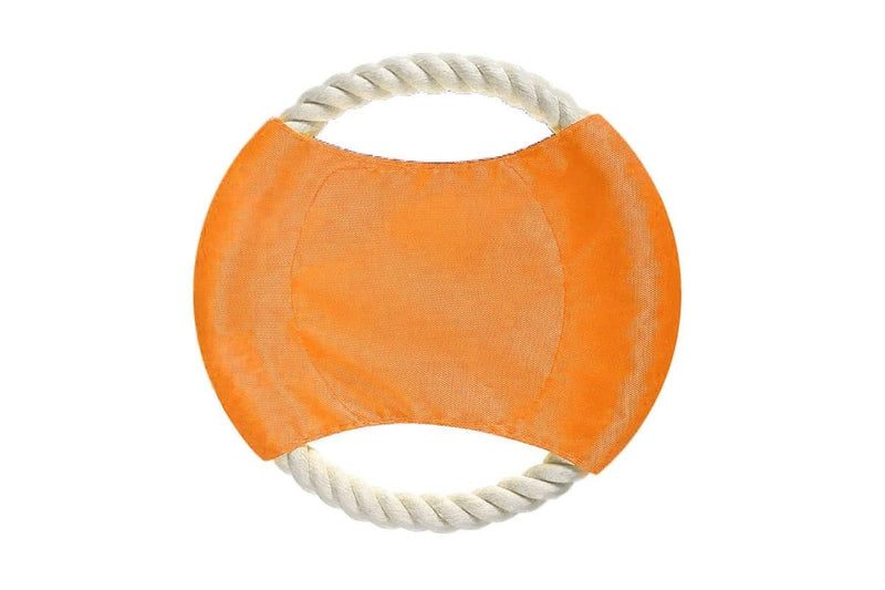 Bite-resistant Durable Cotton Flying Discs Dog Rope Toy For Large Medium Small Pet