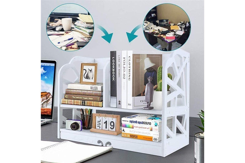 Small Bookshelf for Desktop Storage (40 x 21 x 34.5cm)