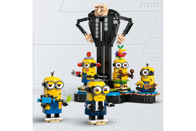 LEGO Despicable Me 4: Brick-Built Gru and Minions - (75582)