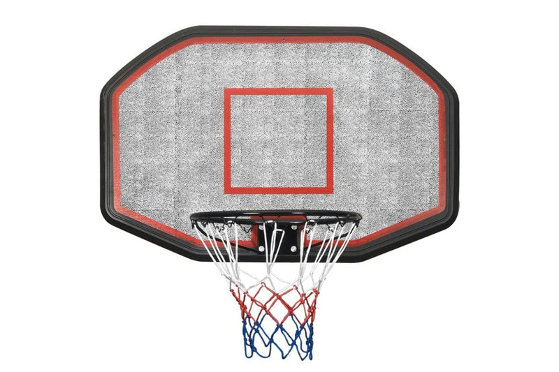 Basketball Backboard Black 109x71x3 Cm Polyethene Ktllp