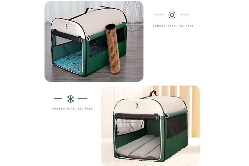 Ape Basics: Portable & Foldable Dog Kennel Medium