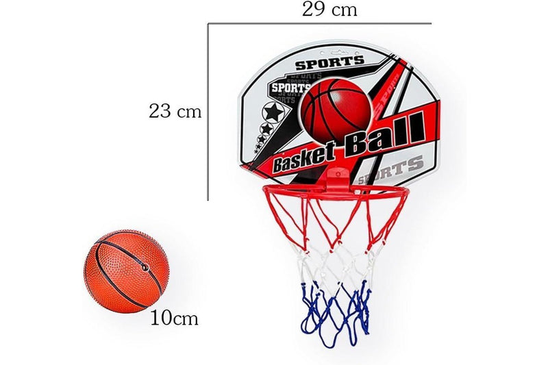 Mini Basketball Hoop Ring Kids Toy Children Door Indoor Hang Backboard