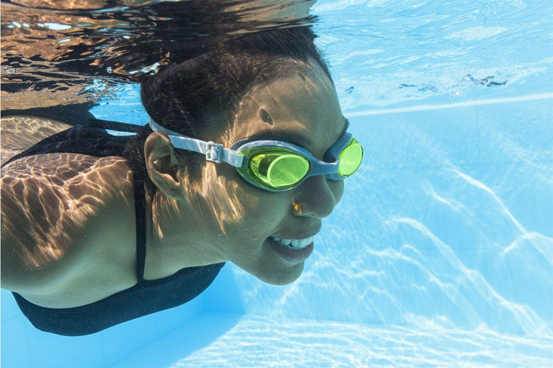 Adult Swimming Goggles Yellow