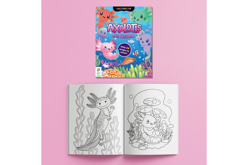 Kaleidoscope: Axolotls & Friends Creative Colour & Activity Set