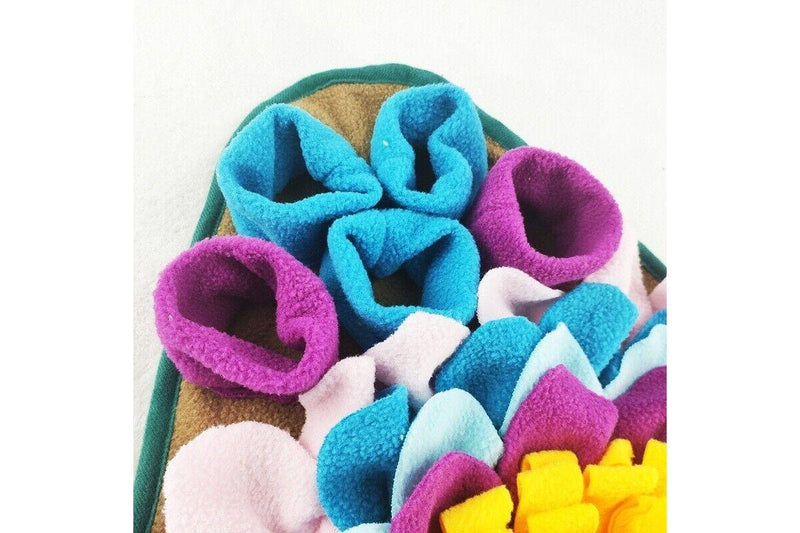 Pet Dog Snuffle Mat Nose Training Sniffing Pad Dog Puzzle Toy Slow Feeding Blanket