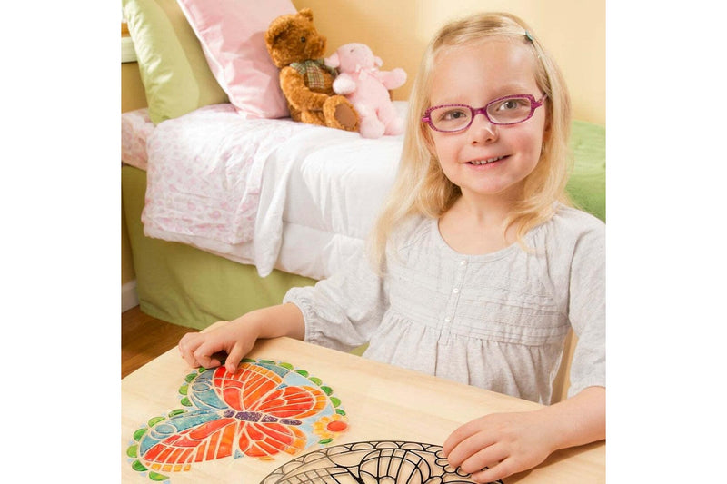 Melissa & Doug: Stained Glass - Butterfly