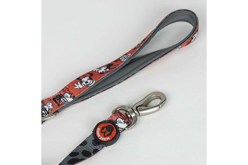 Dog Lead By Minnie Mouse Red M