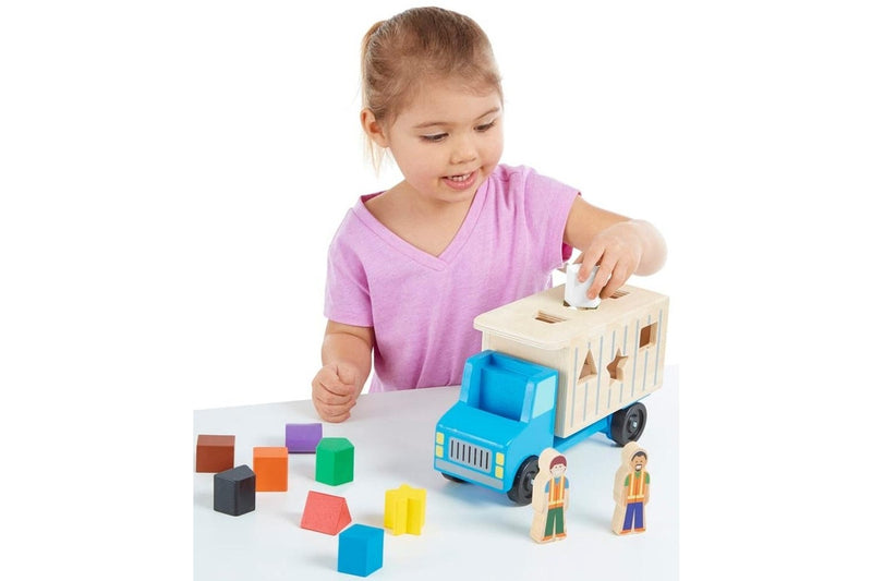 Melissa & Doug: Shape-Sorting - Dump Truck