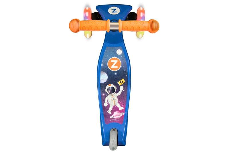 Zinc: T-Motion Explorer 3 Wheel Scooter - Spaceman