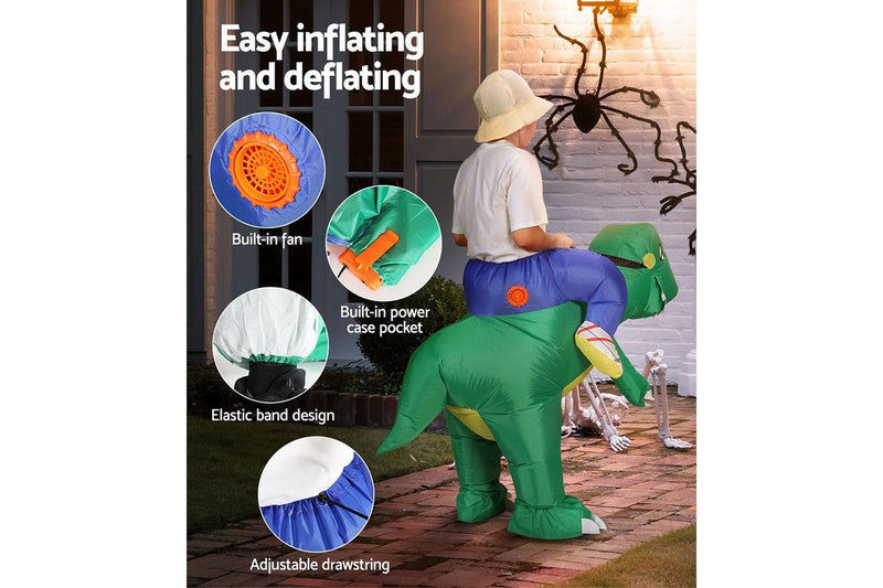 Inflatable Costume Dinosaur Halloween Cosplay Suit