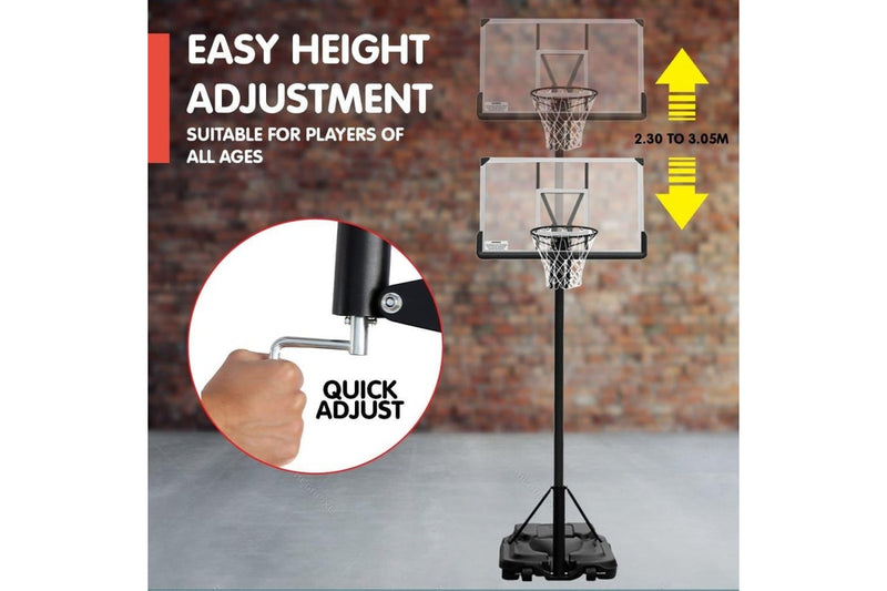 Kahuna Height-adjustable Basketball Hoop For Kids And Adults