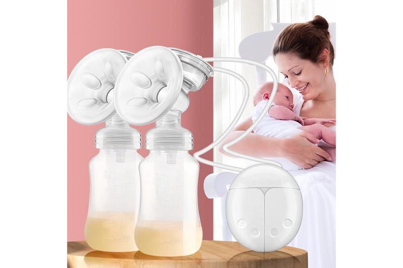 Electric Breast Pump Automatic Milk Suction Double Side Intelligent Baby Feeder