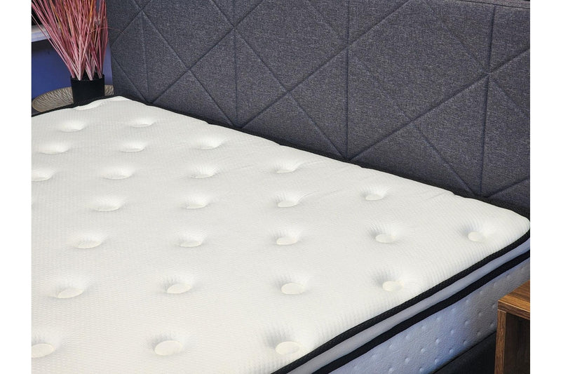 Instock Furniture & Living Double Gary Bed Frame + Paul Mattress (Support Plus) Combo.