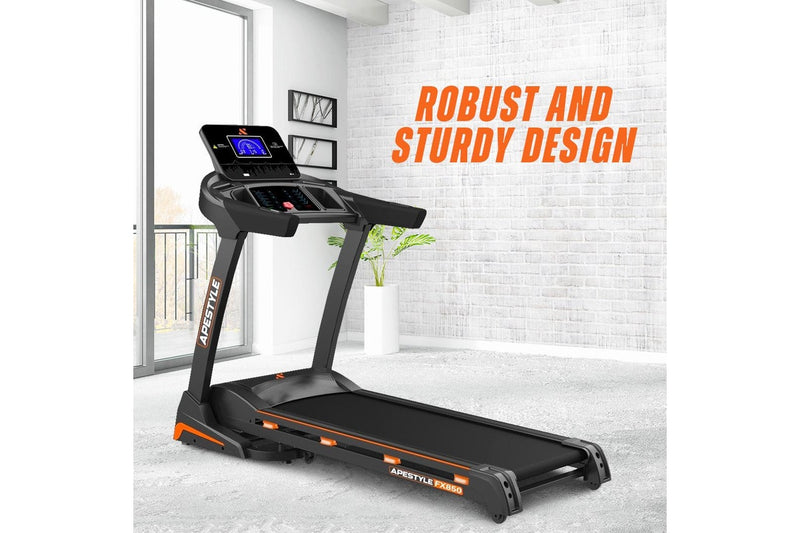 Ape Style FX850 Home Gym Fitness Foldable Treadmill