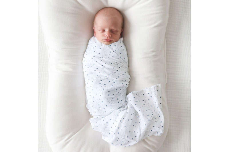 Lulujo: Muslin Cotton Swaddle - Star
