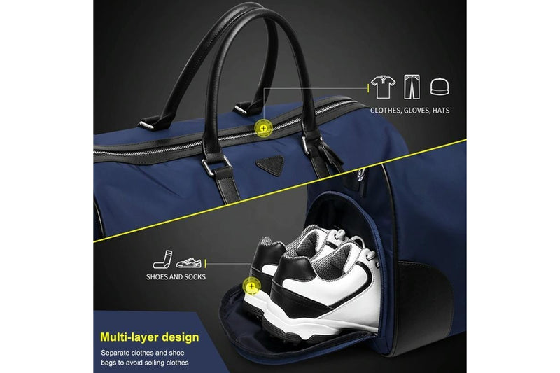 Portable Large Capacity Clothing Bag Nylon Ball Bag For Men