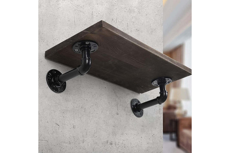 4 Pcs Industrial Rustic Shelf Brackets