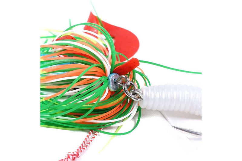 Long s Tassel Beard Sea Fishing Lead Bait Jig 20g 2