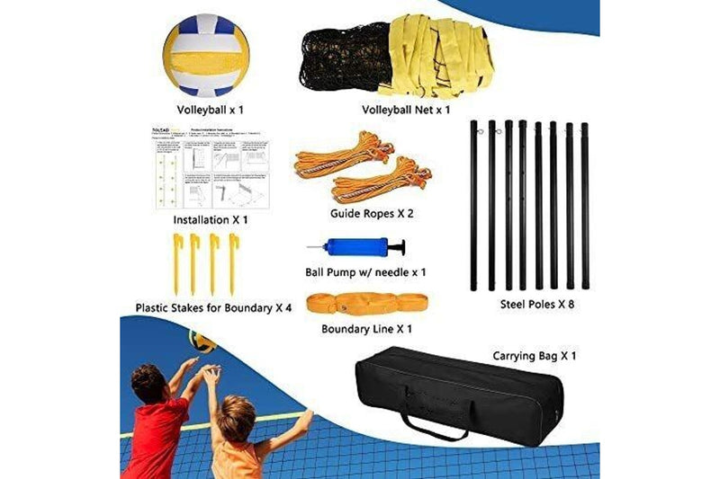 Outdoor Volleyball Net Set