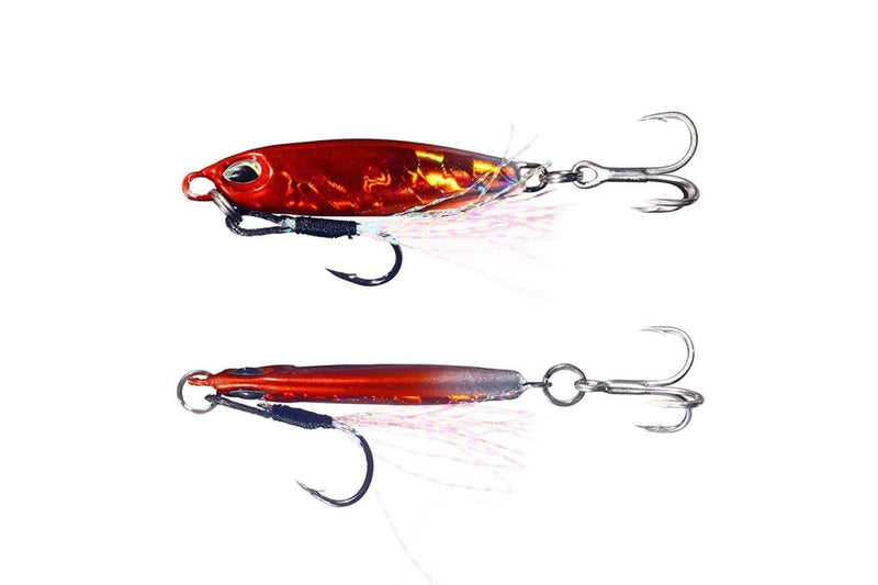 Pack Of 2 Shore Casting Lead Fish Sinker With Double Hook 16g