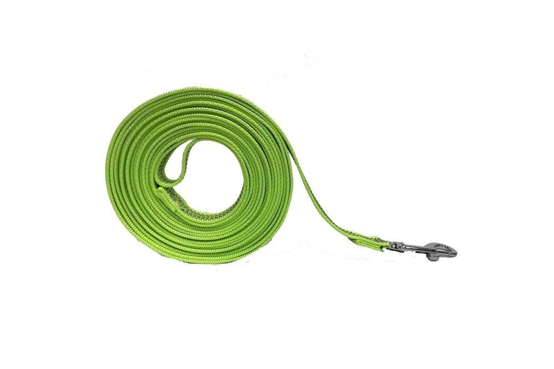 3m 5m 10m 15m Non-slip Rubber Reflective Leash - Green