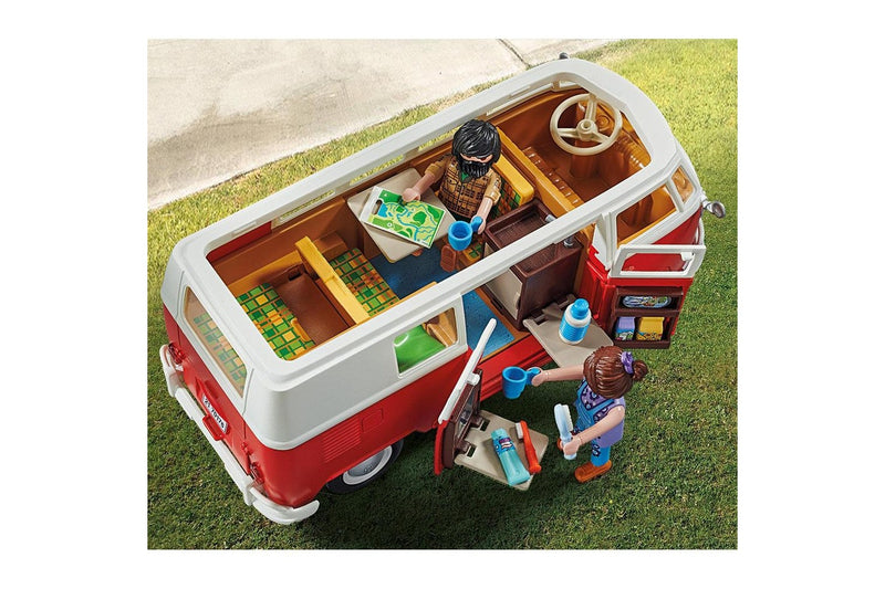 Playmobil Volkswagen T1 Camper Van Kids Children Interactive Play Toy Playset 4+