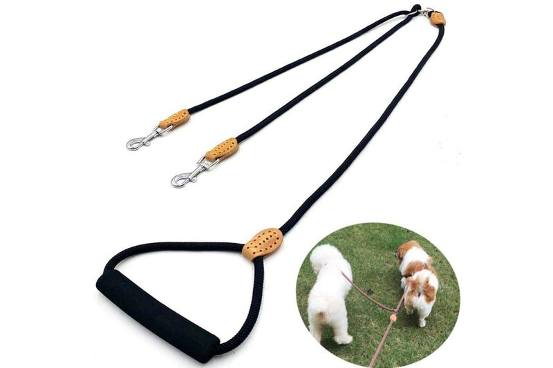 1 Leash For 2 Medium Dogs Traction Rope