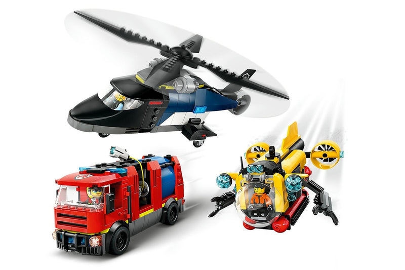 LEGO City: Helicopter, Fire Engine & Submarine Remix - (60462)