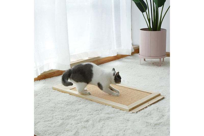 PETSWOL 40x100cm Trimmable Self-Adhesive Carpet Mat - Beige